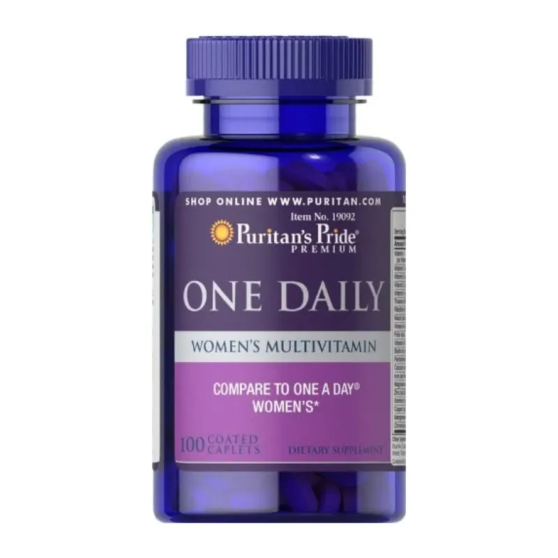Puritans Pride One Daily Women's Multivitamin, 100 капс.