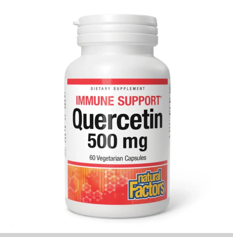 Natural Factors Quercetin 500 мг, 60 вег. капс.