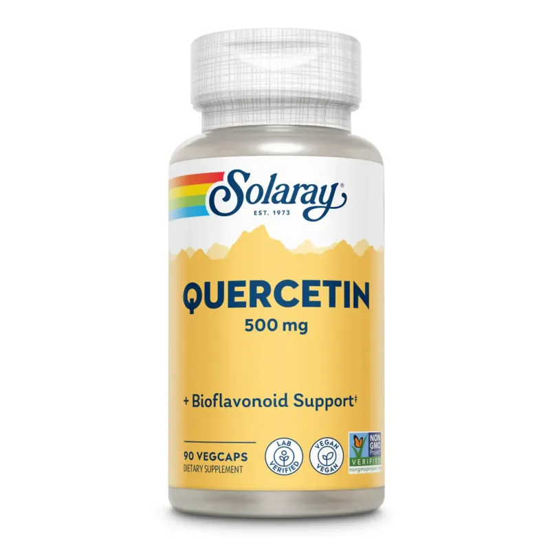 Solaray Quercetin 500 мг, 90 вег. капс.