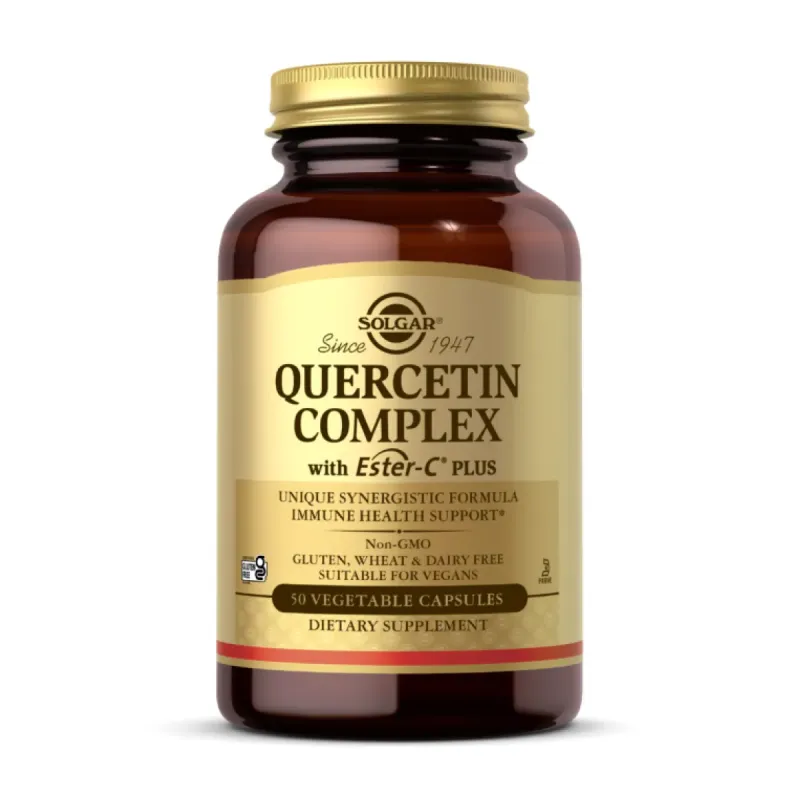 Solgar Quercetin Complex with Ester-C® Plus, 50 вег. капс.