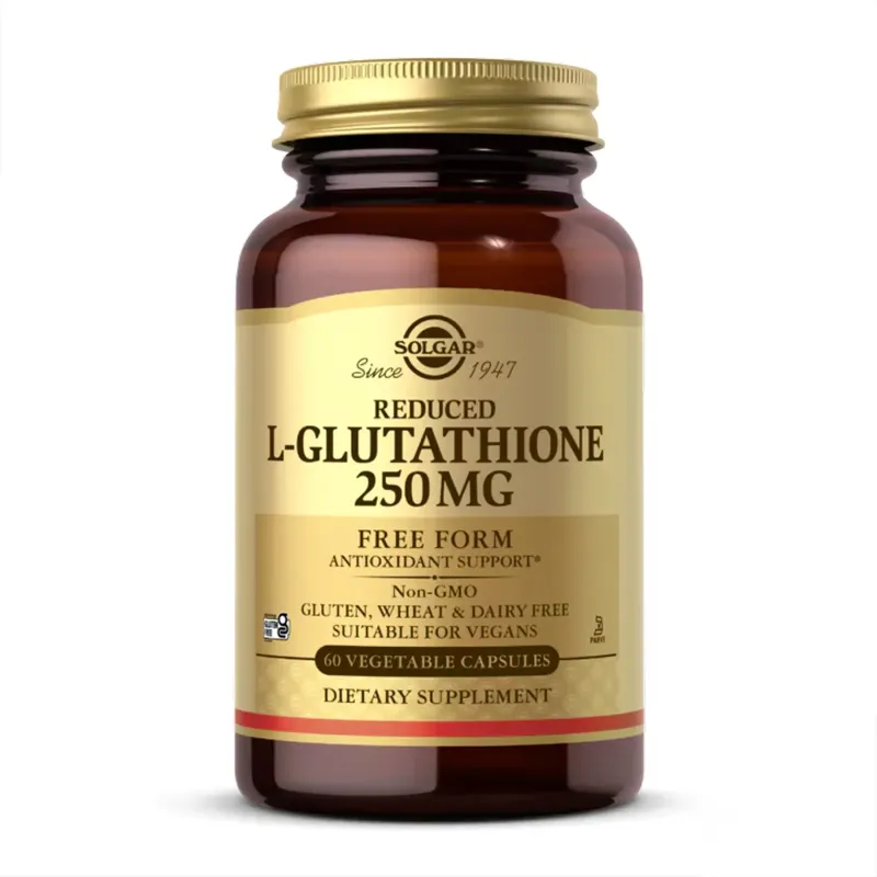 Solgar Reduced L-Glutathione 250 мг, 60 капс.