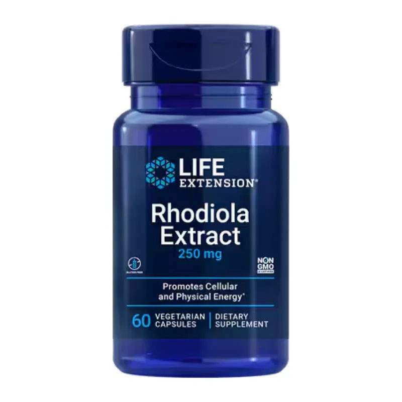 Life Extension Rhodiola Extract 250 мг, 60 вег. капс.