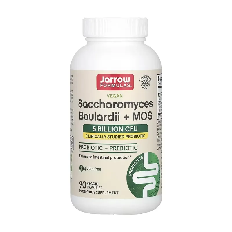 Jarrow Formulas Saccharomyces Boulardii + MOS, 90 капс.