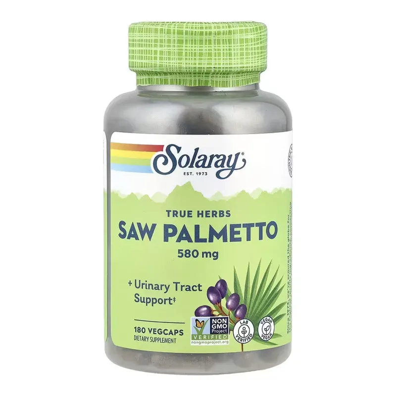 Solaray Saw Palmetto Berry 580 мг, 180 вег. капс.