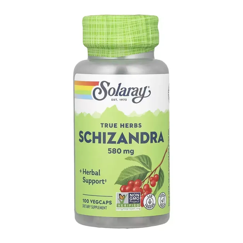Solaray Schizandra Berry 580 мг, 100 вег. капс.