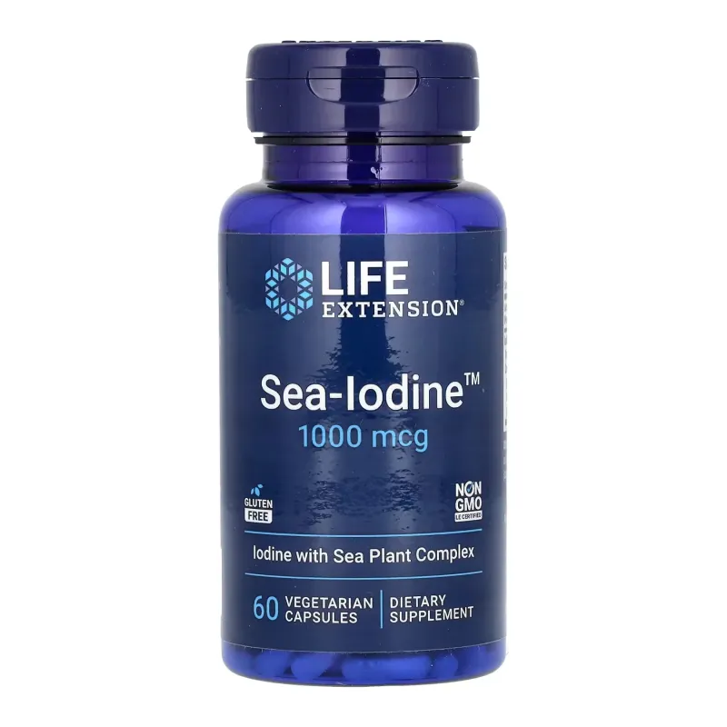 Life Extension Sea-Iodine™ 1000 мкг, 60 вег. капс.
