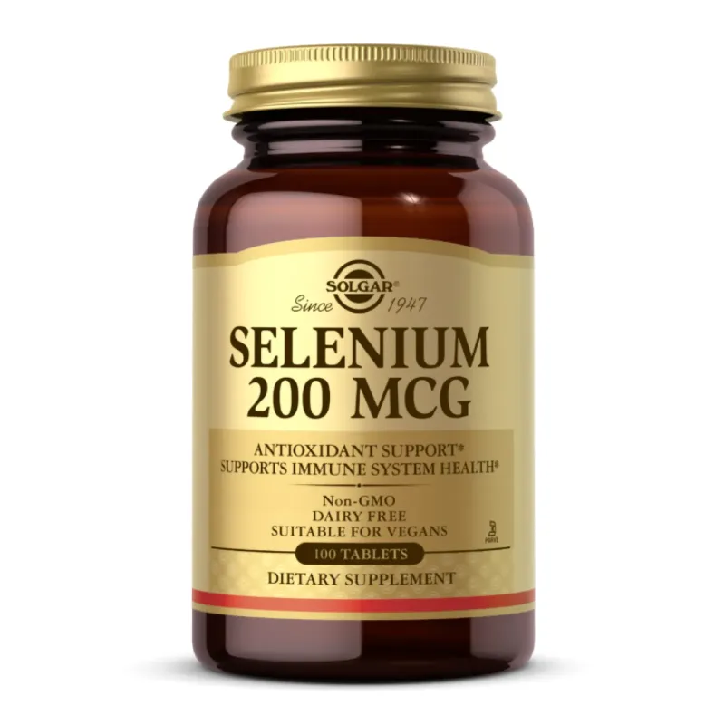 Solgar Selenium 200 мкг, 100 табл.