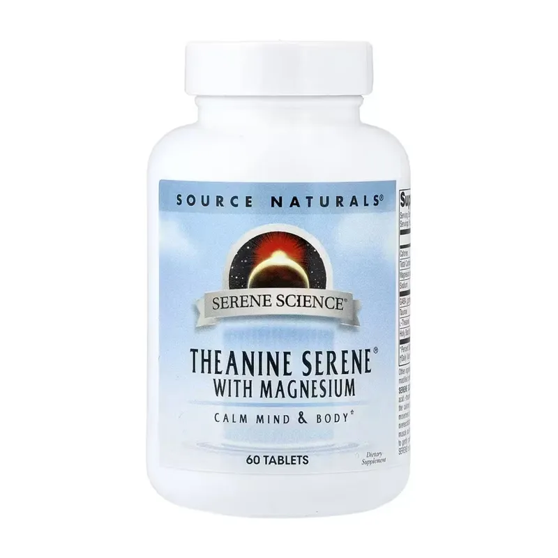 Source Naturals Serene Science® Theanine Serene®, 60 табл.
