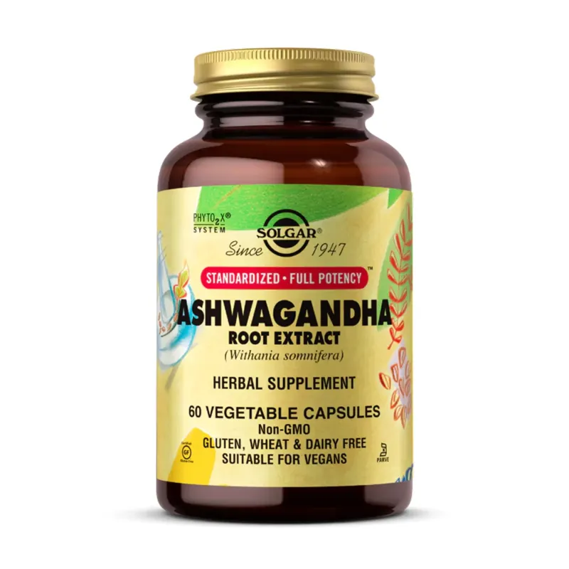 Solgar SFP Ashwagandha Root Extract, 60 вег. капс.