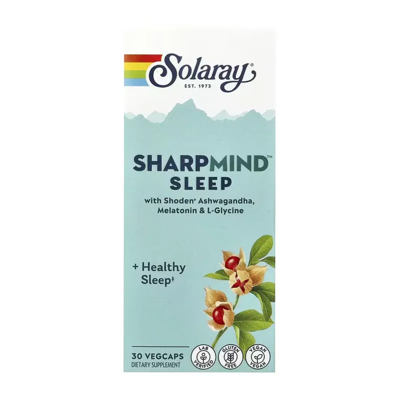 Solaray SharpMind Nootropics Sleep, 30 вег. капс.
