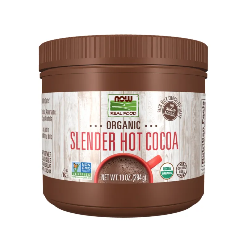 NOW Foods Slender Hot Cocoa Organic, 284 г