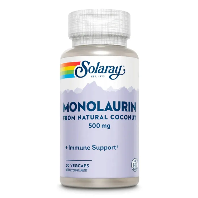 Solaray Monolaurin 500 мг, 60 вег. капс.