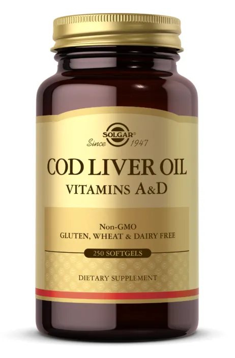 Solgar Cod Liver Oil, 250 гел. капс.