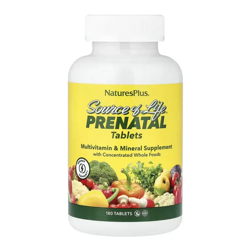 Nature's Plus Source of Life® Prenatal, 180 табл.