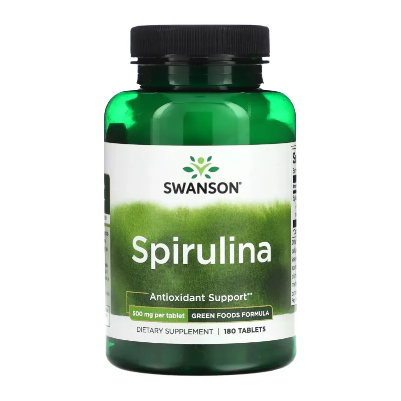 Swanson Spirulina 500 мг, 180 табл.