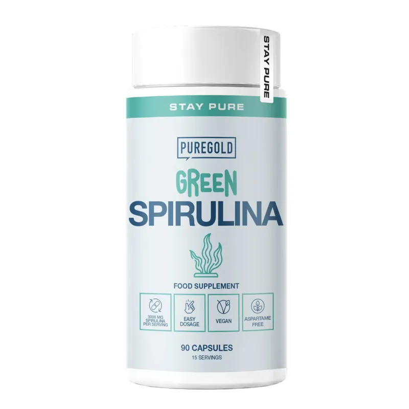 Pure Gold Spirulina, 90 капс.