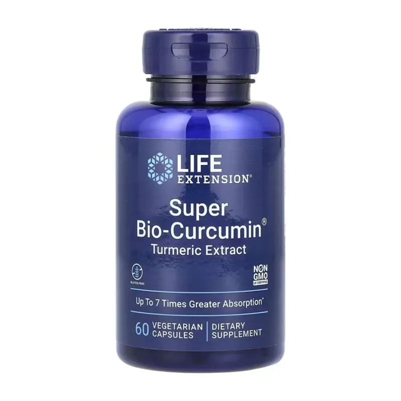 Life Extension Super Bio-Curcumin® Turmeric Extract 400 мг, 60 вег. капс.