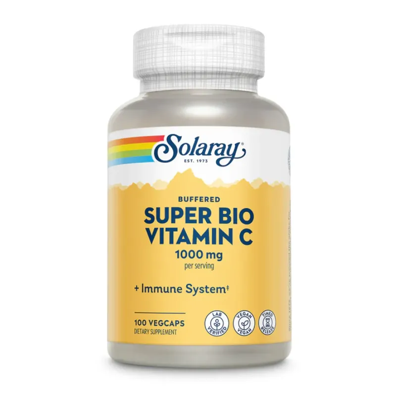 Solaray Super Bio Vitamin C 1000 мг, 100 вег. капс.