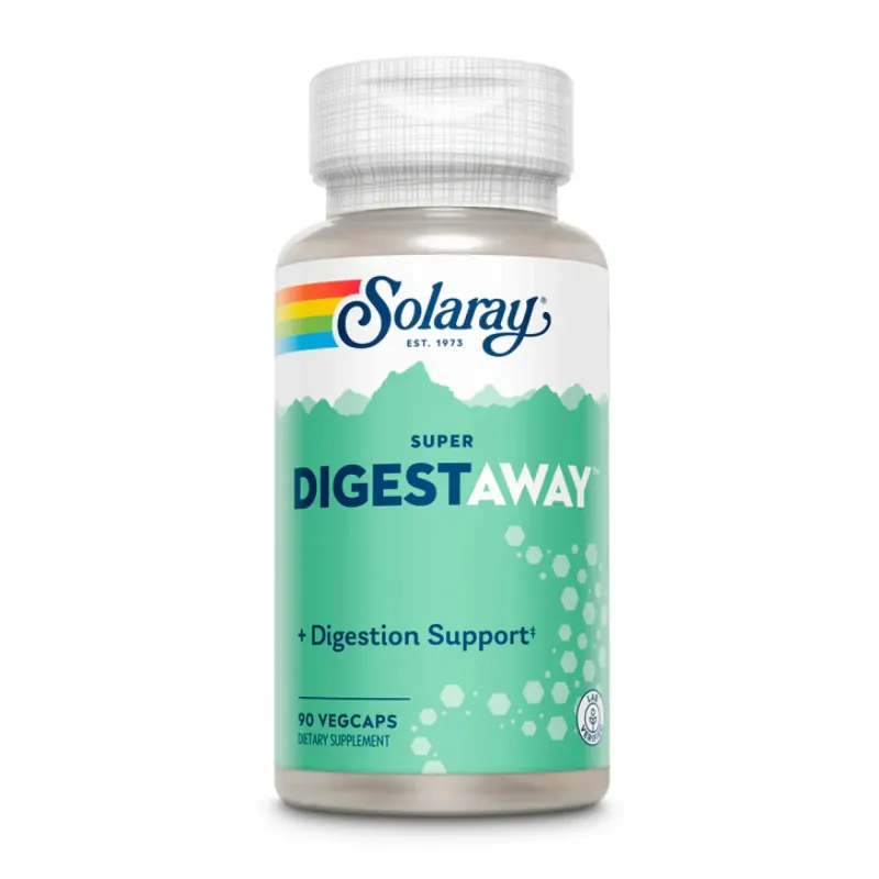 Solaray Super Digestaway, 90 вег. капс.