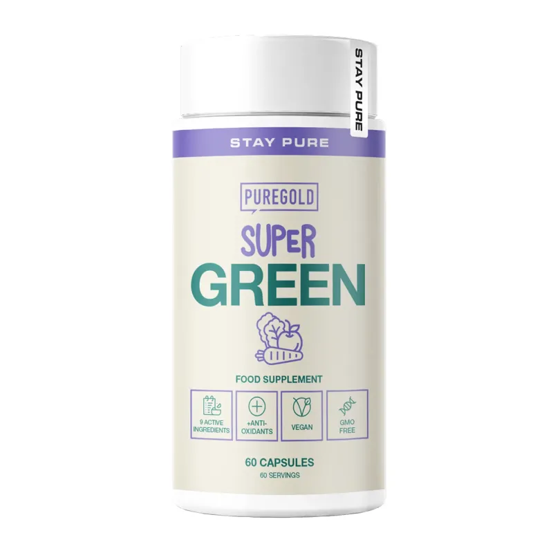 Pure Gold Super Green, 60 капс.