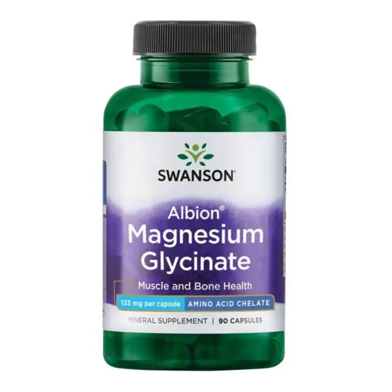 Swanson Albion Magnesium Glycinate 133 мг, 90 капс.