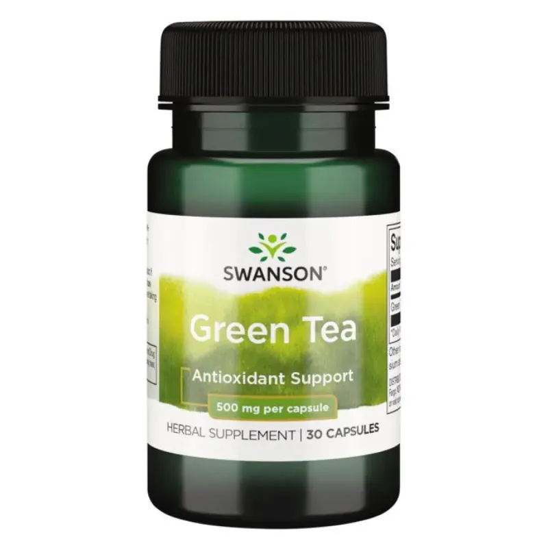 Swanson Green Tea 500 мг, 30 капс.