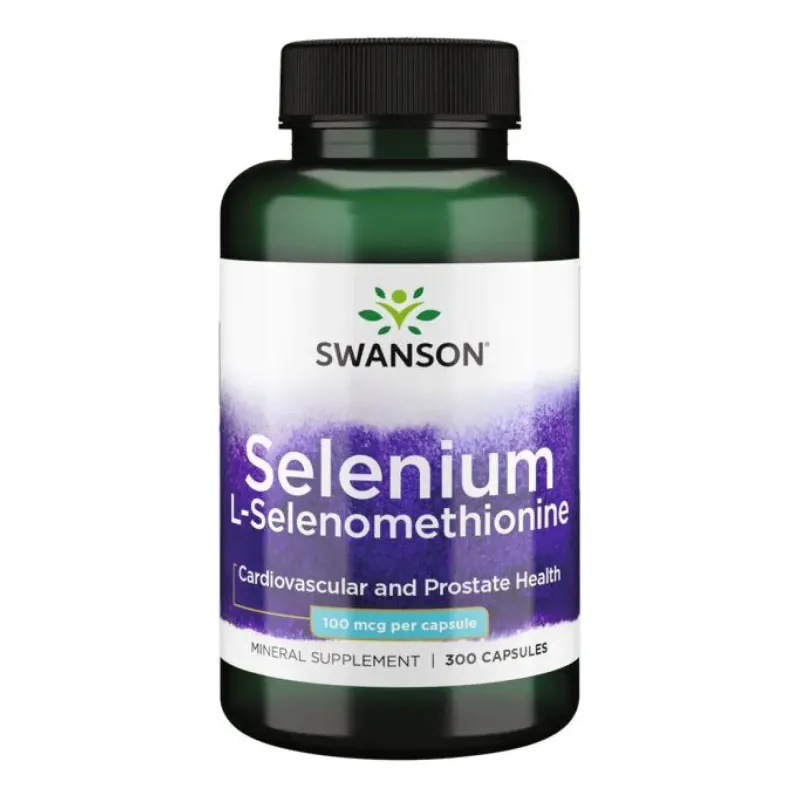 Swanson Selenium L-Selenomethionine 100 мкг, 300 капс.
