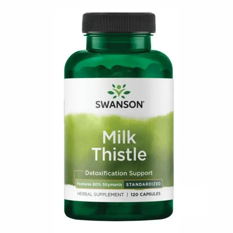 Swanson Milk Thistle, 120 капс.