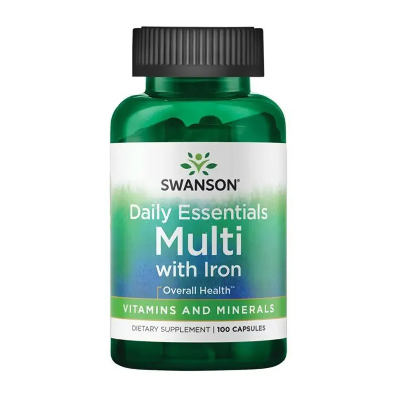 Swanson Multi and Mineral Daily, 100 капс.