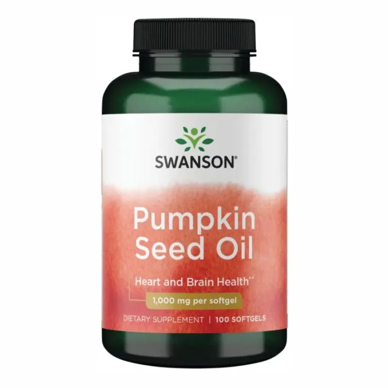 Swanson Pumpkin Seed Oil 1000 мг, 100 гел. капс.