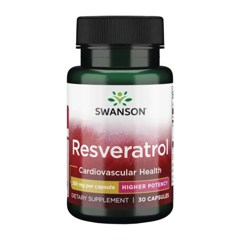 Swanson Resveratrol 250 мг, 30 капс.