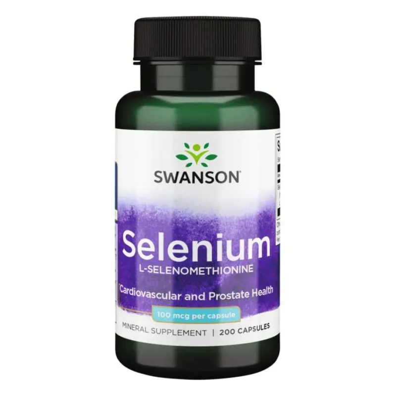 Swanson Selenium 100 мкг, 200 капс.