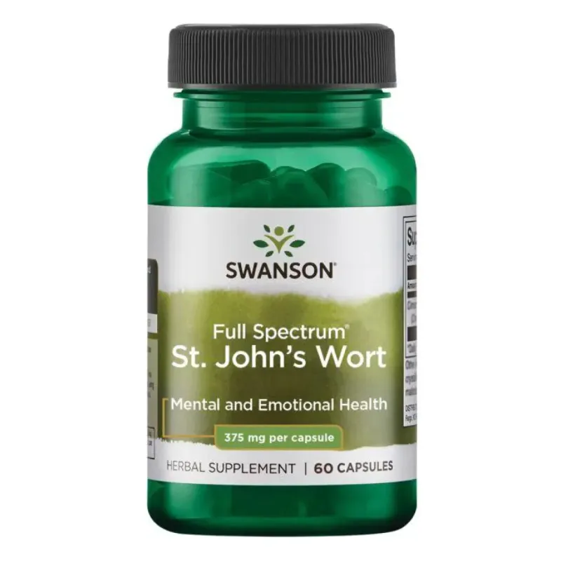 Swanson St. John's Wort 375 мг, 60 капс.