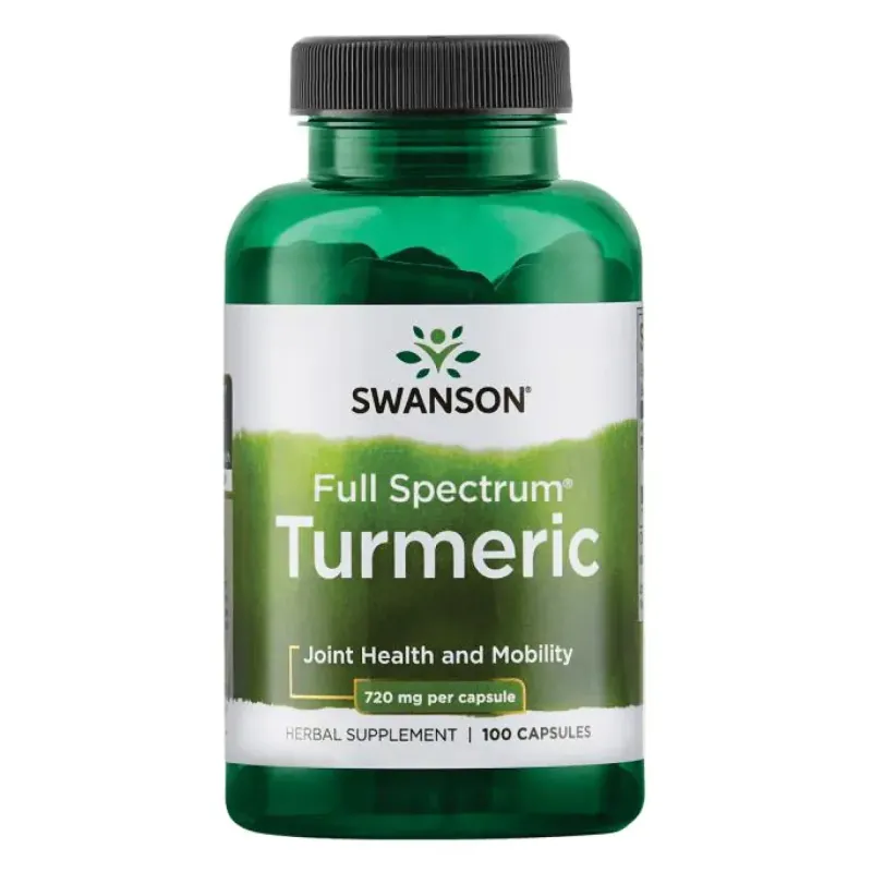 Swanson Turmeric 720 мг, 100 капс.