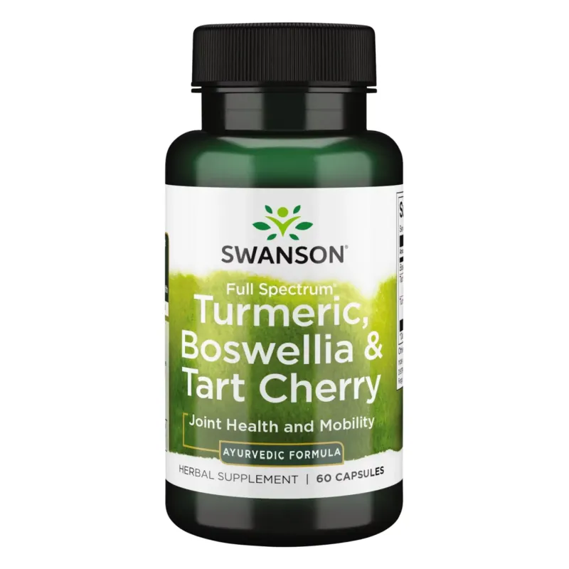 Swanson Turmeric Boswellia Tart Cherry, 60 капс.