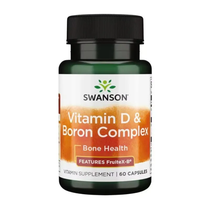 Swanson Vitamin D Boron Complex, 60 капс.