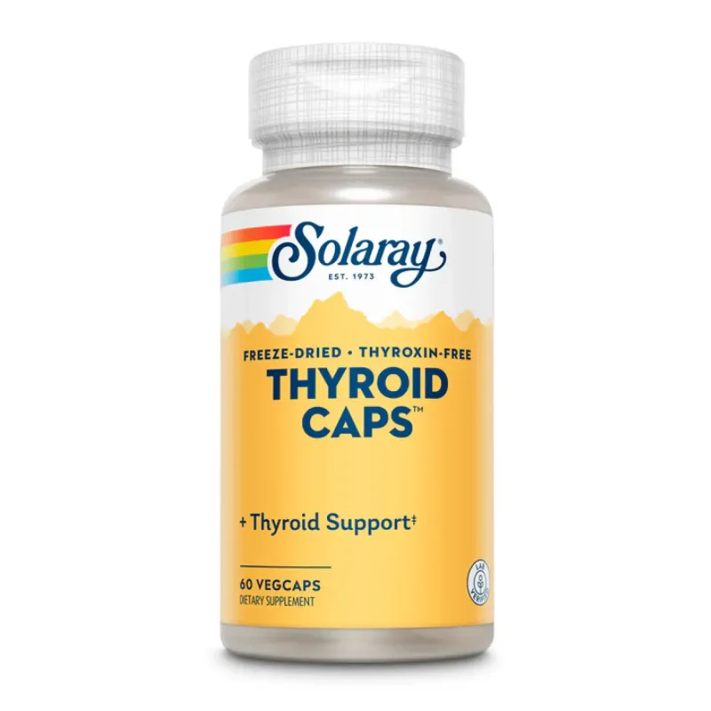 Solaray Thyroid Caps, 60 вег. капс.