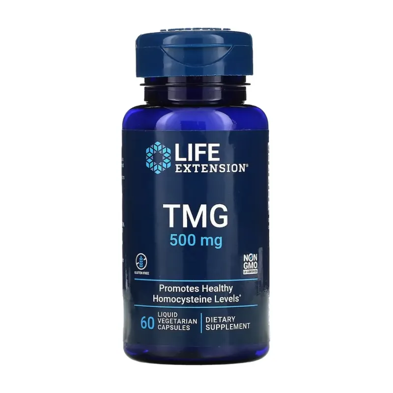 Life Extension TMG 500 мг, 60 вег. капс.