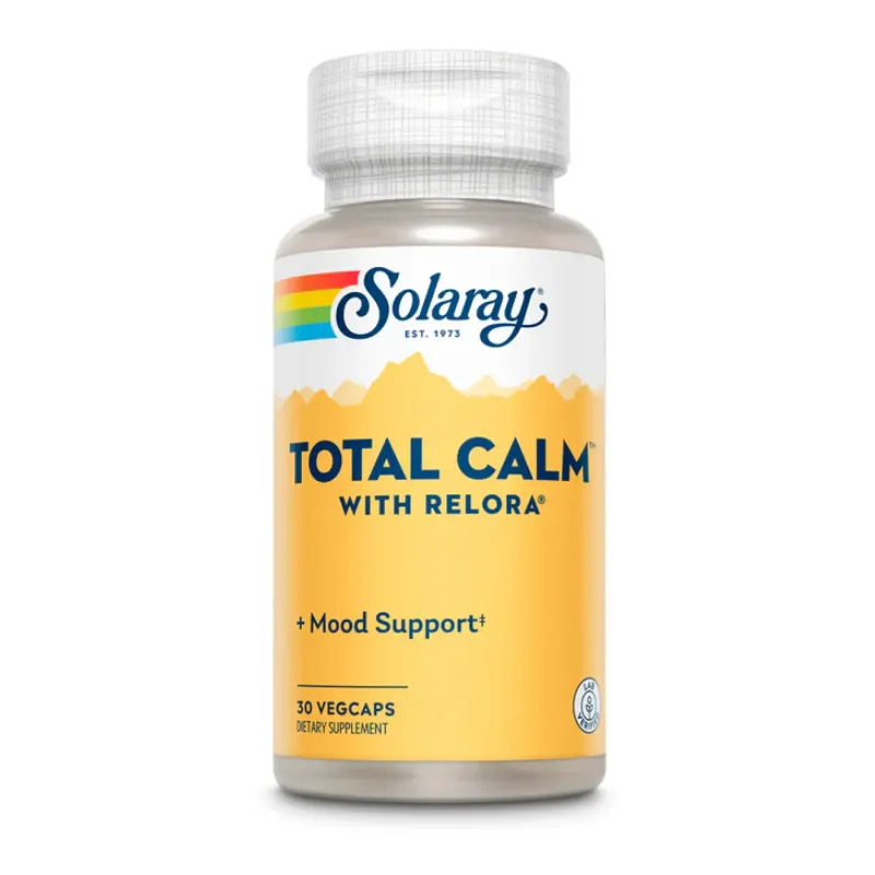 Solaray Total Calm Mood Support, 30 вег. капс.