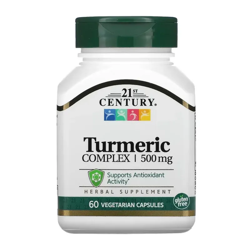 21st Century Turmeric Complex, 60 вег. капс.