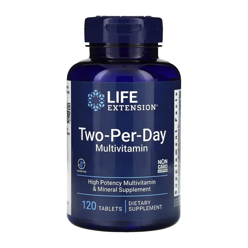 Life Extension Two-Per-Day Multivitamin, таблетки, 120 табл.