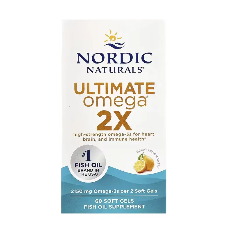 Nordic Naturals Ultimate Omega 2X, 60 гел. капс.