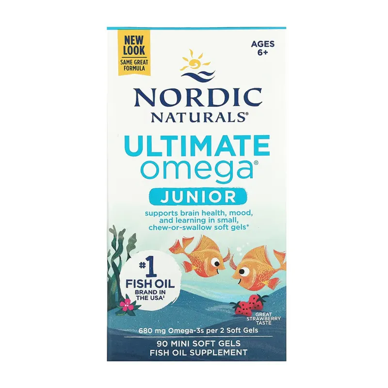Nordic Naturals Ultimate Omega Junior, 90 mini softgels