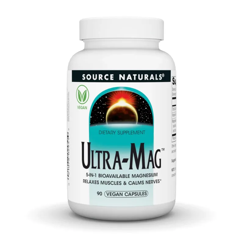 Source Naturals Ultra-Mag, 90 вег. капс.