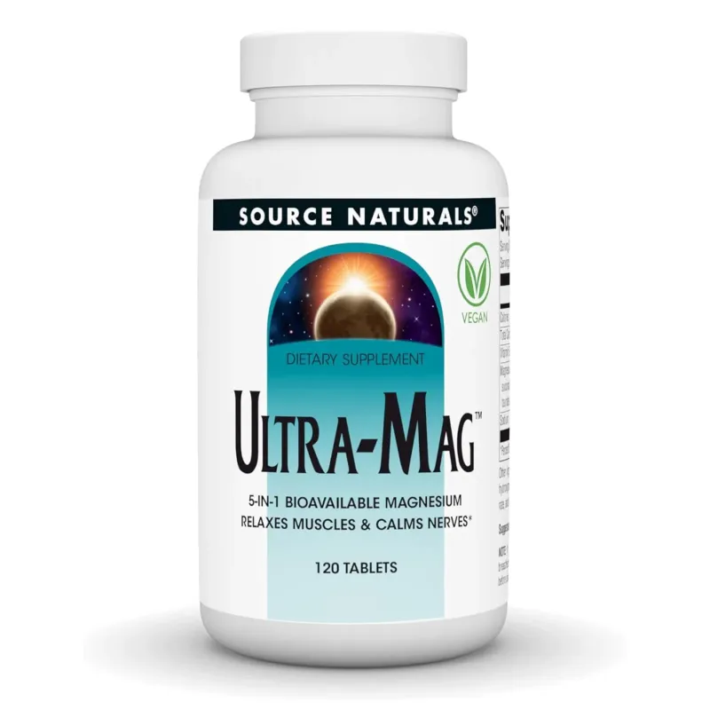 Source Naturals Ultra-Mag Magnesium Complex, 120 табл.