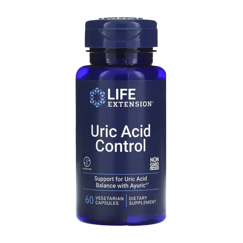 Life Extension Uric Acid Control, 60 вег. капс.