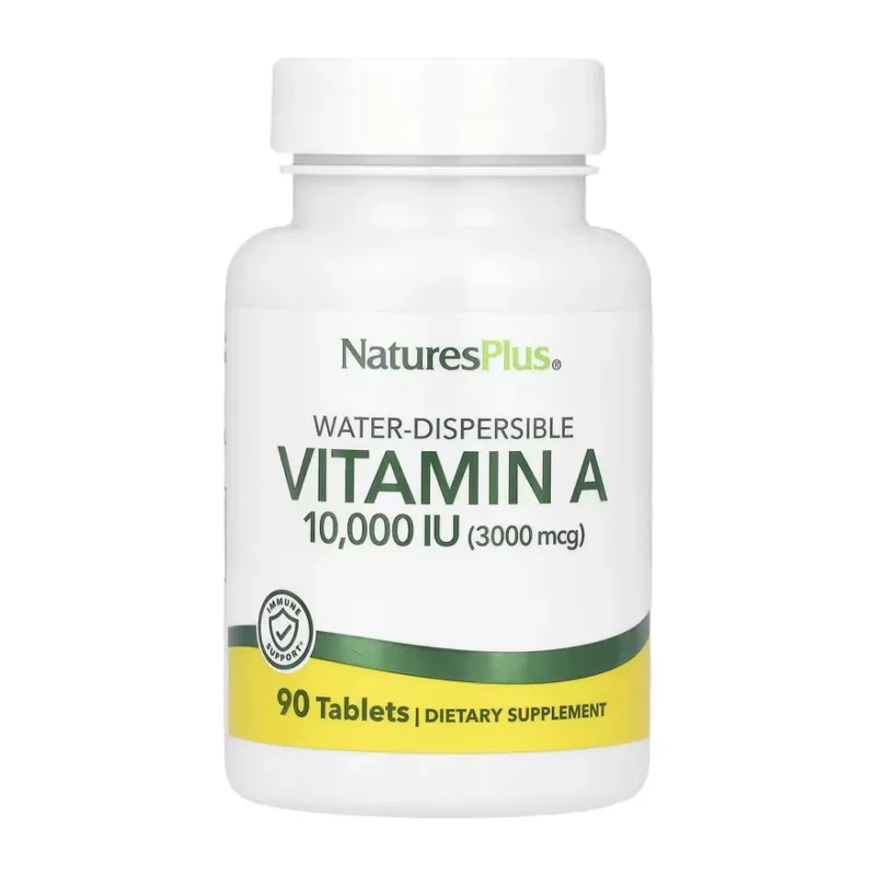 Nature's Plus VIT A 10000 МО Water-Dispersible, 90 табл.