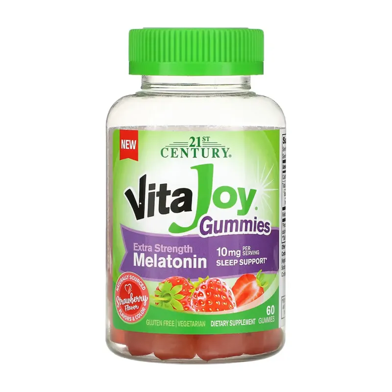 21st Century VitaJoy Melatonin 10 мг, 60 жув. цукерок