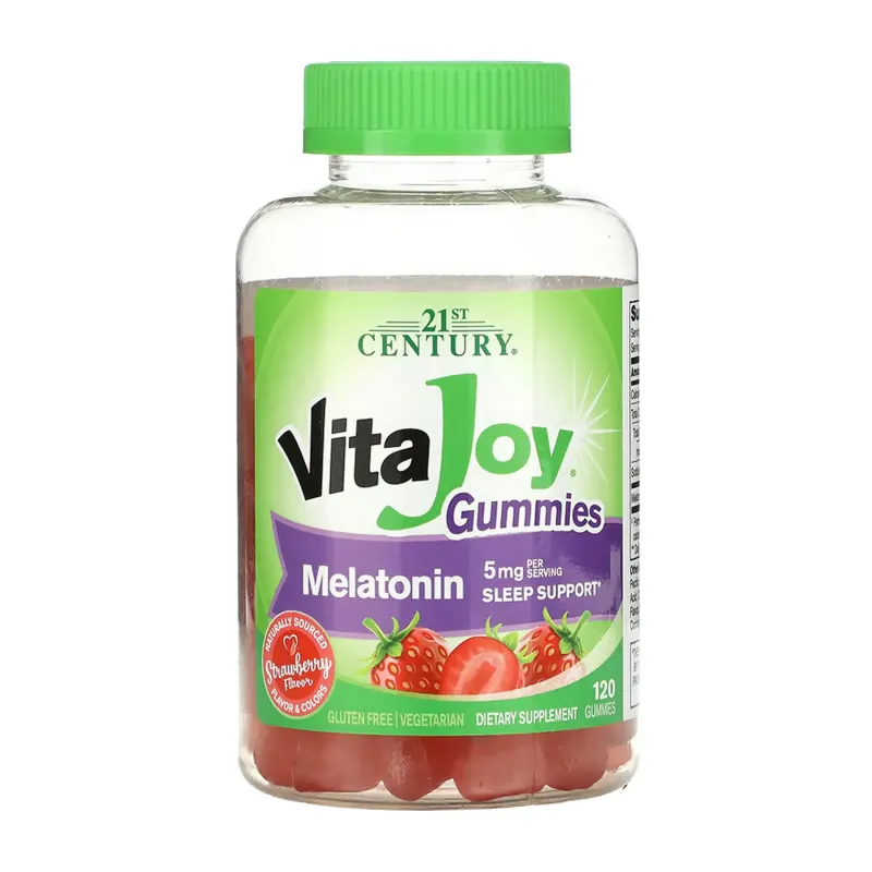 21st Century VitaJoy Melatonin 5 мг, 120 жув. цукерок