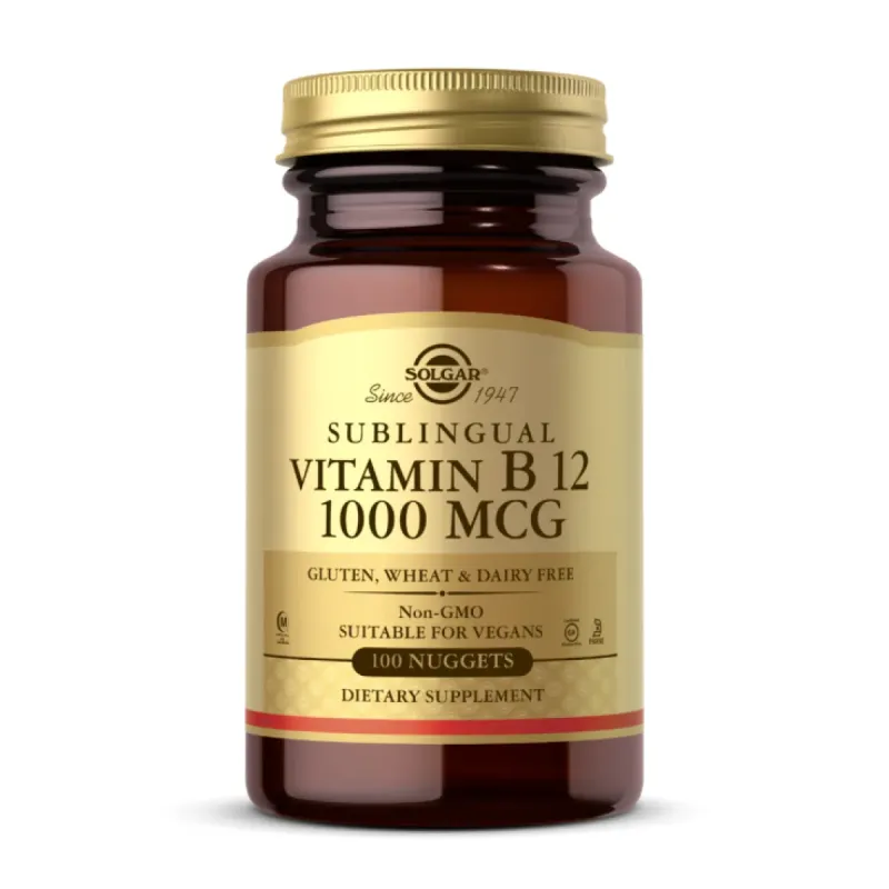 Solgar Vitamin B12 1000 мкг, 100 шт.